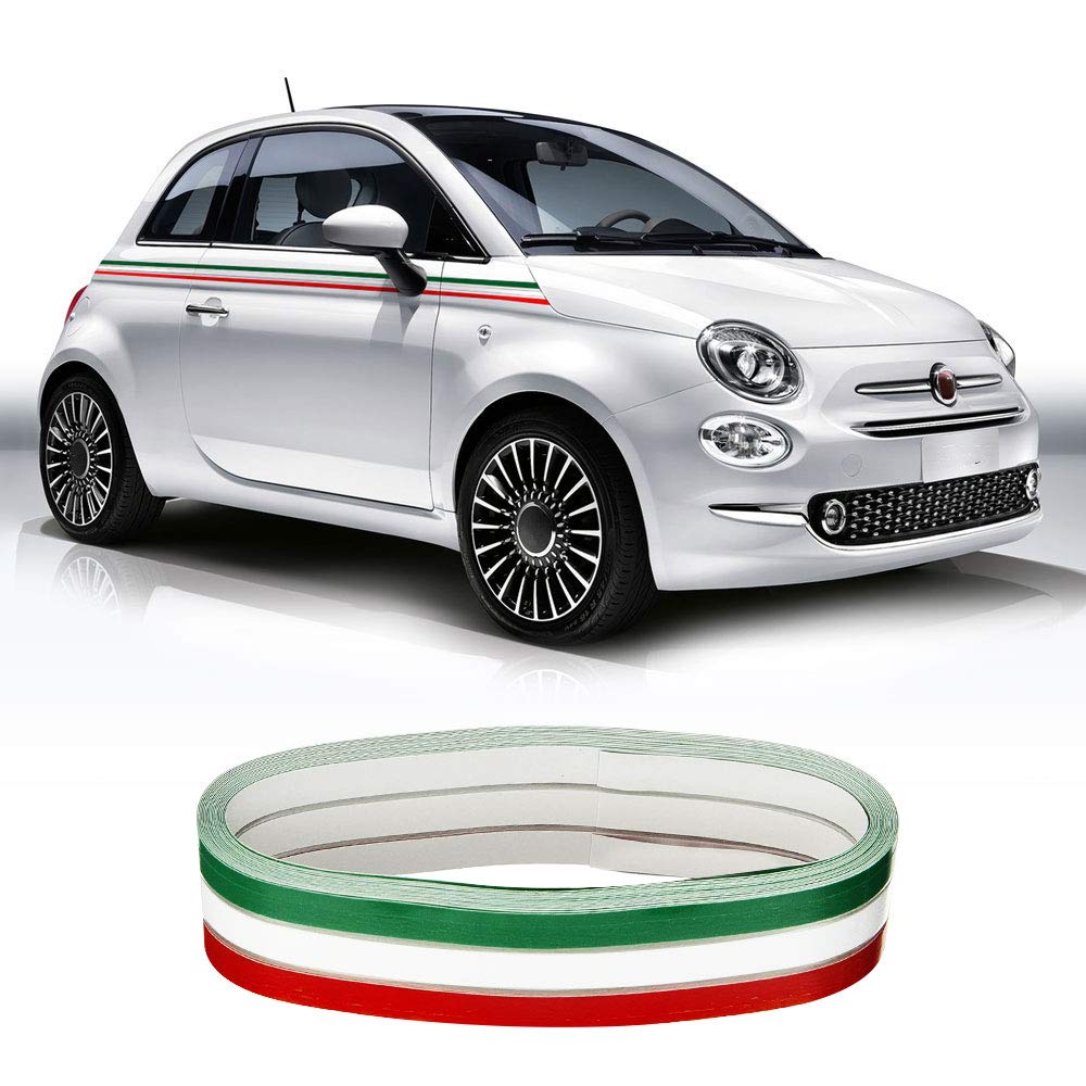 Quattroerre Racing Flag Stripes, 80 mm x 5 mt
