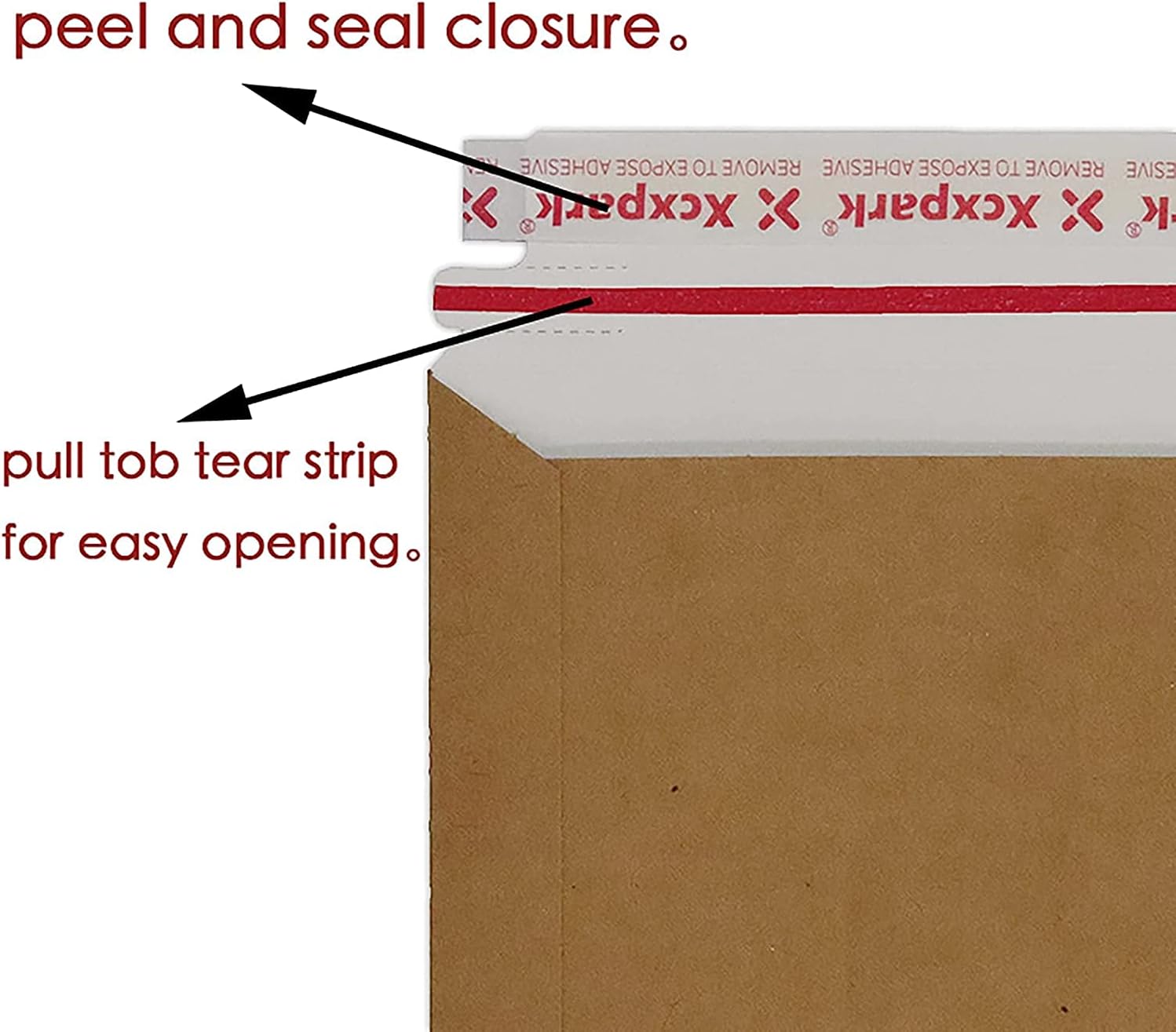 25 Pack Brown Kraft Rigid Mailers, 6.25 x 8.25 inches Self Seal Photo Document Mailers Premium Cardboard Keep Flat Envelopes for Photos, Pictures, Papers, Files, CD - Image 5