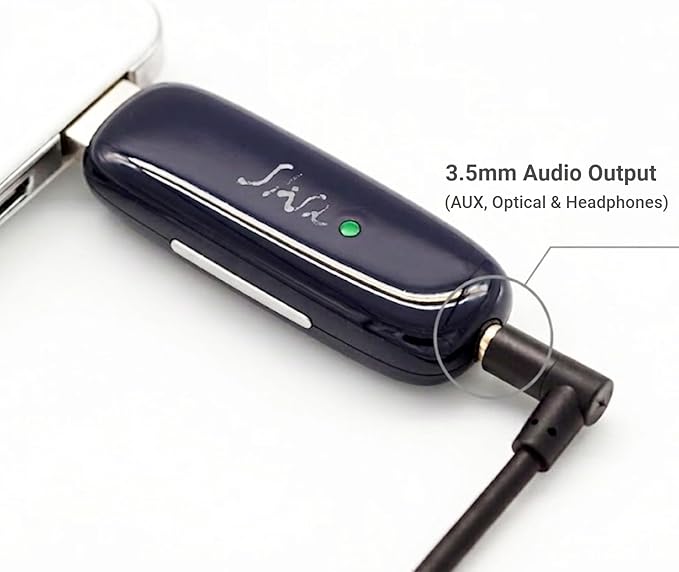 SLASH4 DAC Bluetooth Hi-Fi ESS Quad ES9219 LDAC aptX Adaptativo miniatura 3
