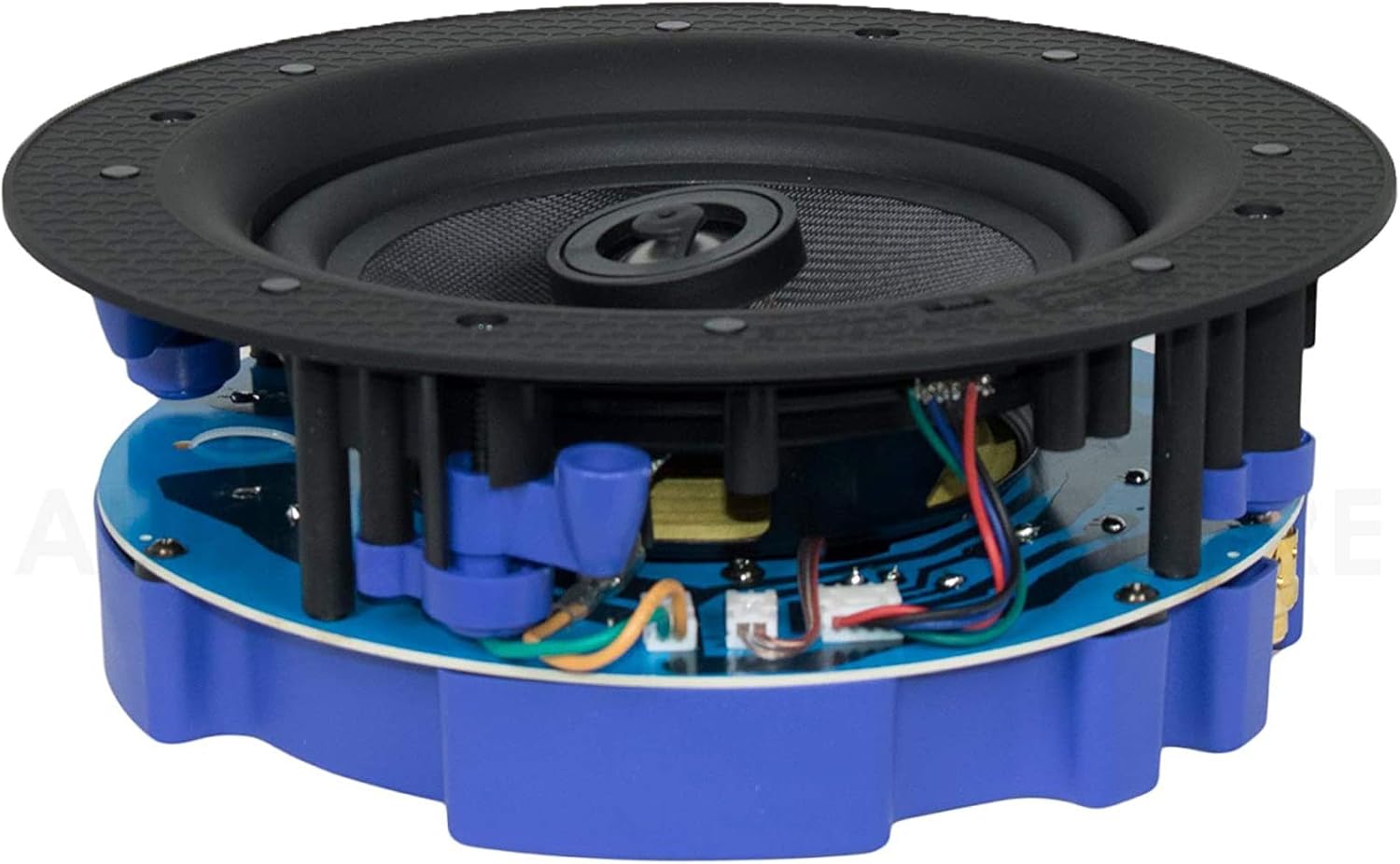 Gravity Premium SG-6Hi 6.5” 200 Watts Flush Mount in-Wall in-Ceiling 2-Way Universal Home Speaker System with Polypropylene Cone Titanium Tweeter Stereo Sound Easy to Install Adapter