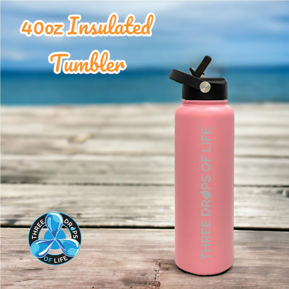 GOURDE - BIDON,Rouge-350ML--Bouteille Isotherme En Acier Inoxydable, Thermos À Double Parois En