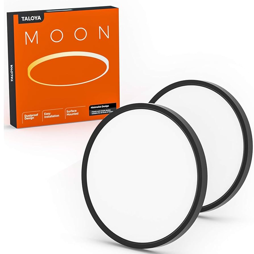 TALOYA Surface Mount LED Ceiling Light 15.8 Inch-2 Pack