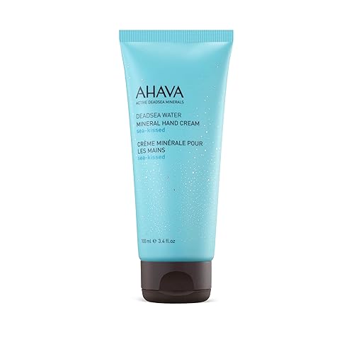 AHAVA Crema de manos mineral del Mar Muerto besada en el mar 34 onzas lĂquidas AHAVA Crema de manos mineral del Mar Muerto besada en el mar 34 onzas lĂquidas