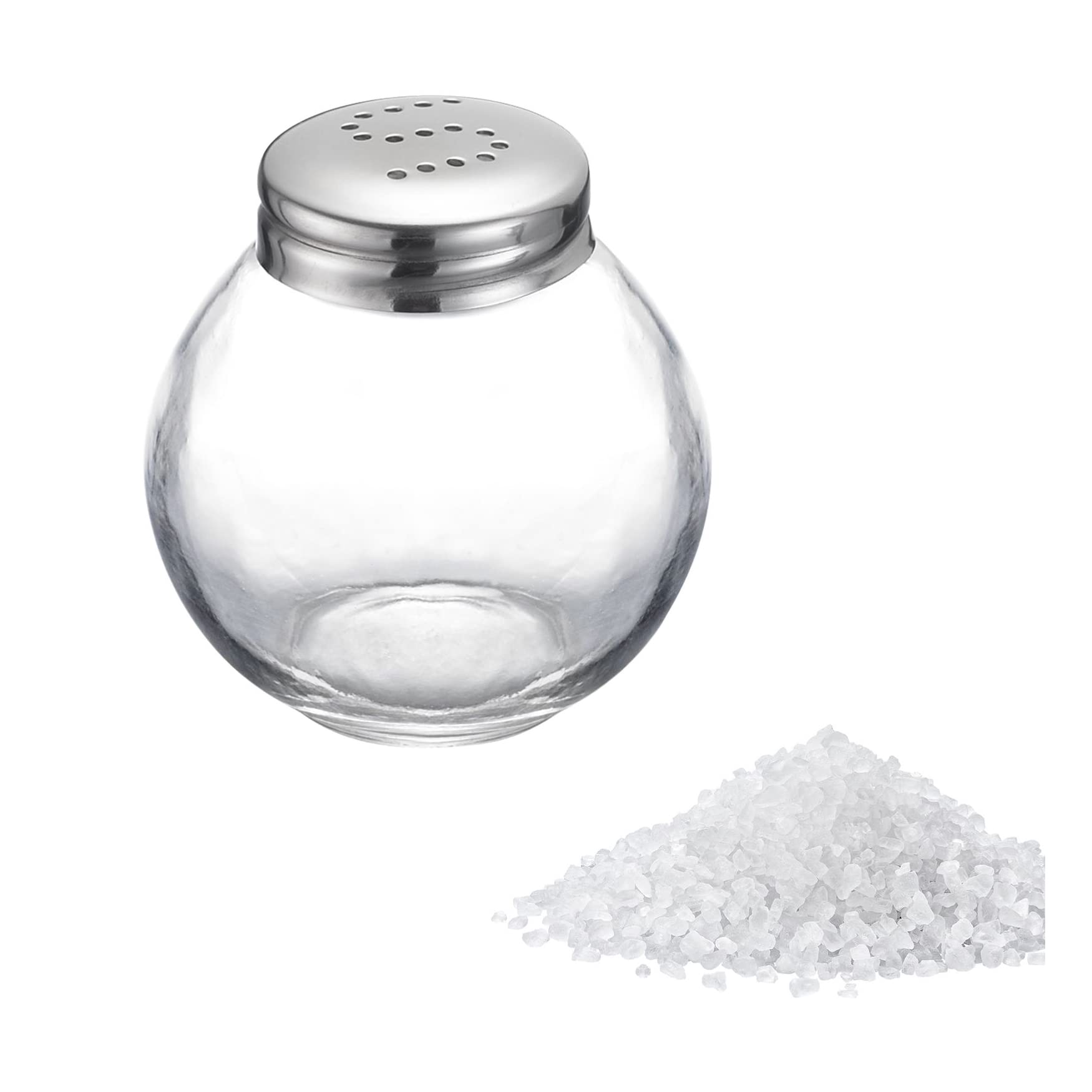 Westmark Saliera Traditionell - Set Di 10 Pezzi In Acciaio Inox E Vetro, 50 Ml Cadauno - Elegante E Pratico Per La Tua Tavola