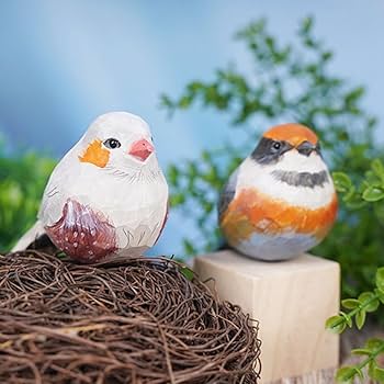 【美品】トリ　鳥　木彫　北欧　置物　インテリア　工芸品　美術品　A1043 Amazon.co.jp: 木彫りの鳥 マルチスタイル クリエイティブ