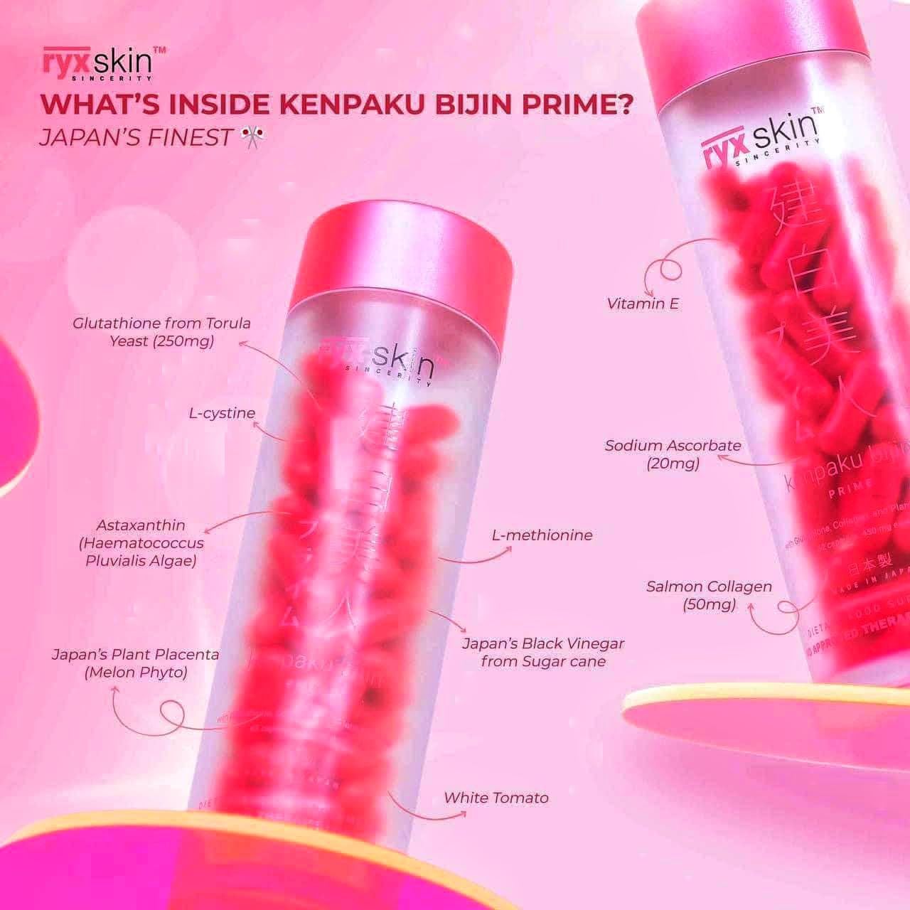 Amazon.com: Ryx Skin Kenpaku Bijin Prime with Glutathione