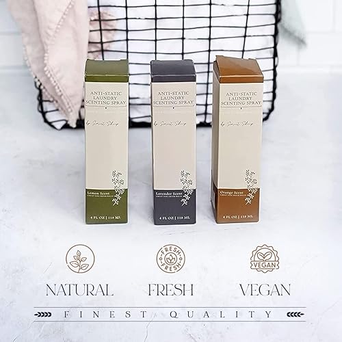 Miniatura 5 de Spray aromático antiestático con aceites esenciales (lavanda, limón, naranja) (naranja)