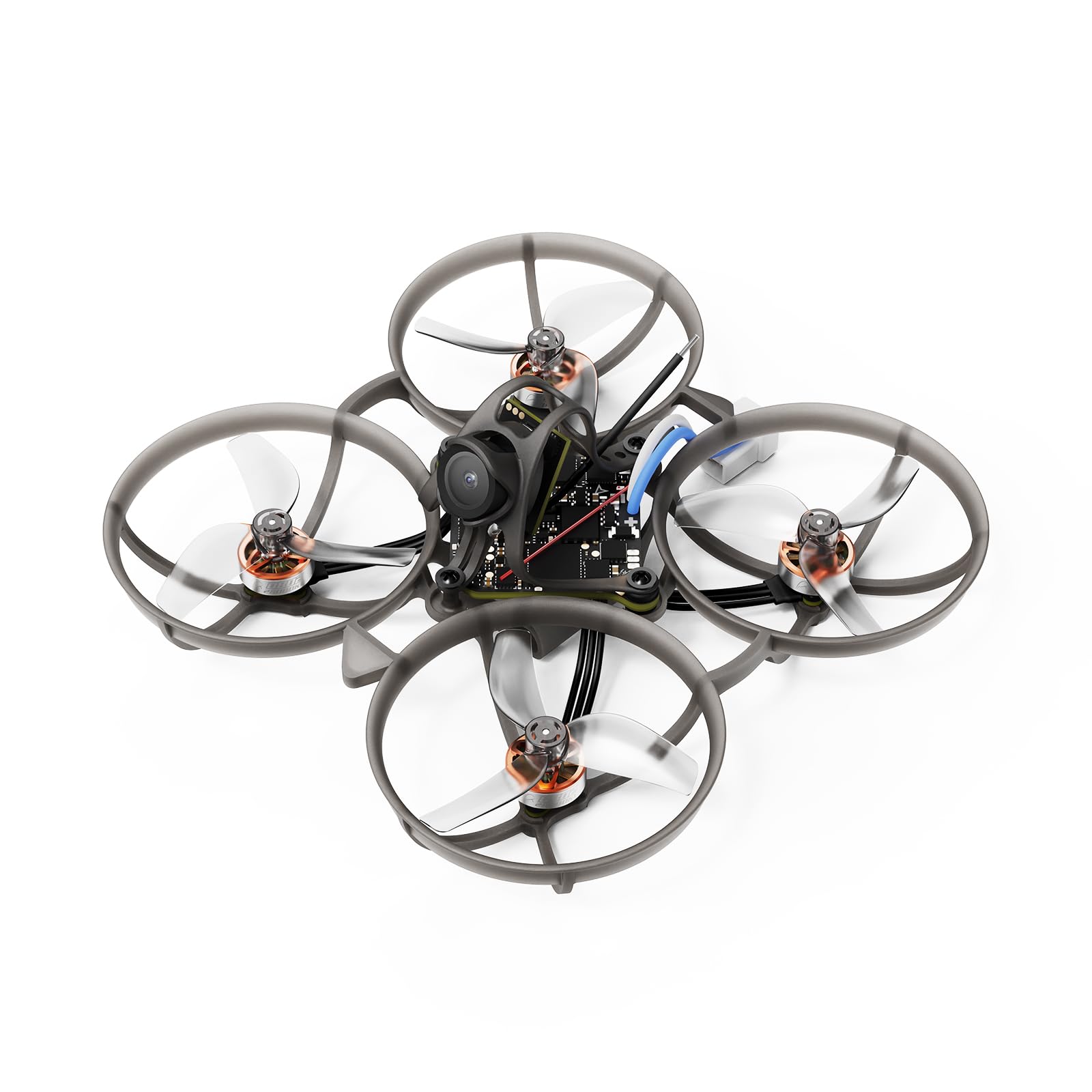 BETAFPV Air75 II Brushless Whoop Quadcopter, Ultraleichte Drohne mit Matrix G4 5IN1 II Flugsteuerung, 0802 28000KV Brushless Motoren, 1614-3B Props, C03 Kamera, Air II Überdachung Rahmen für FPV Flug