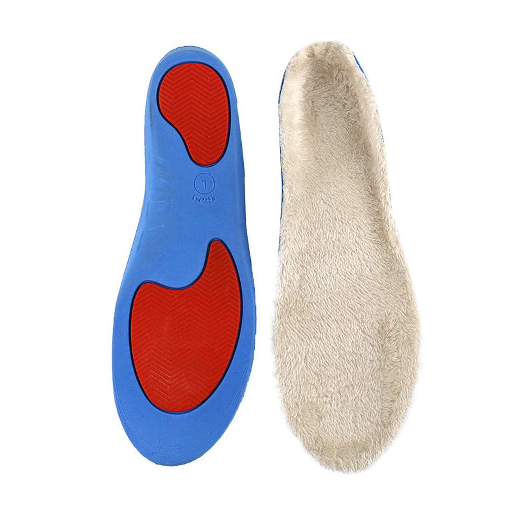 Sport Full Length Orthotic Inserts with Arch Support - Best Shock Absorption & Cushioning Insoles for Plantar Fasciitis, Running, Flat Feet, Heel Spurs & Foot Pain - for Men & Women