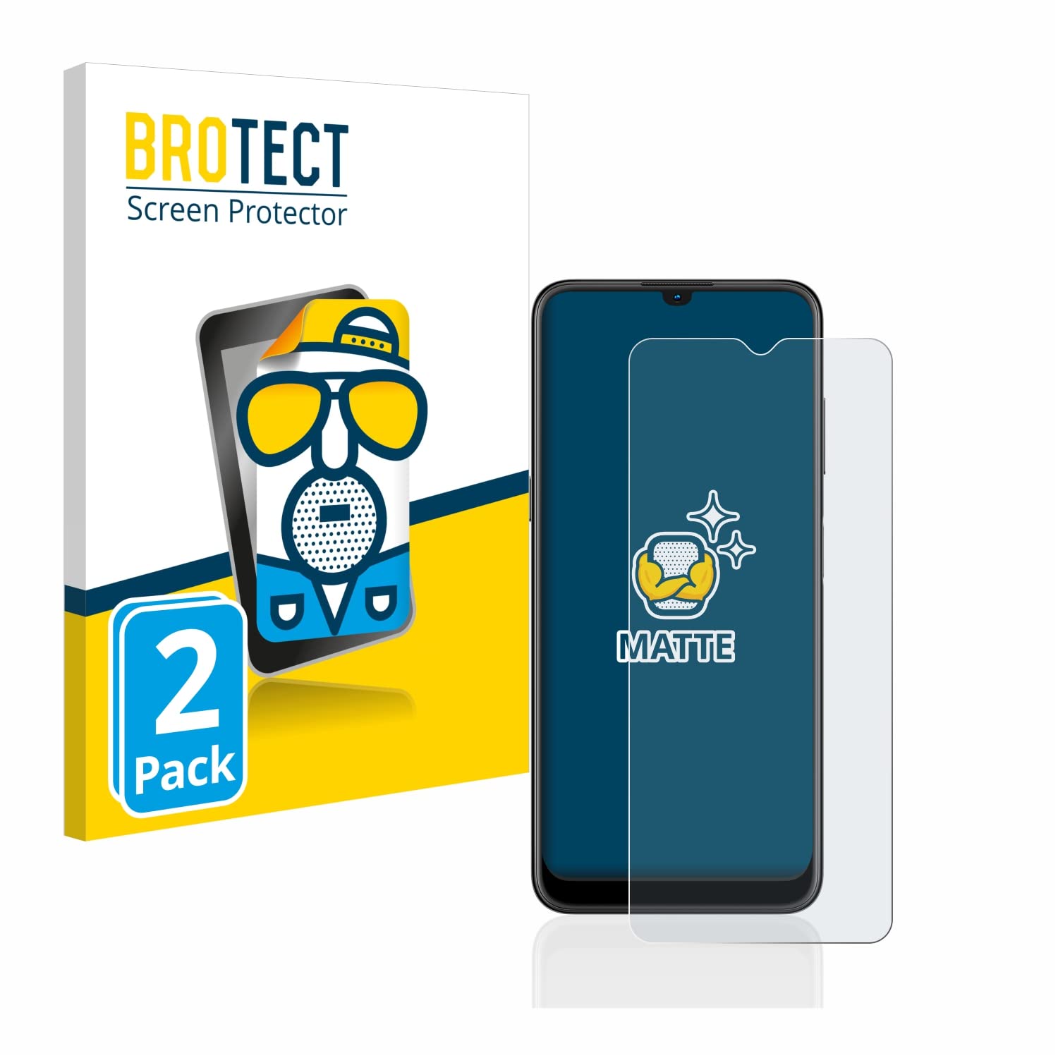 Brotect Pellicola Protettiva Opaca Per Nokia G21 (2 Pezzi) | Anti-Riflesso E Anti-Impronta, Made In Germany - 2