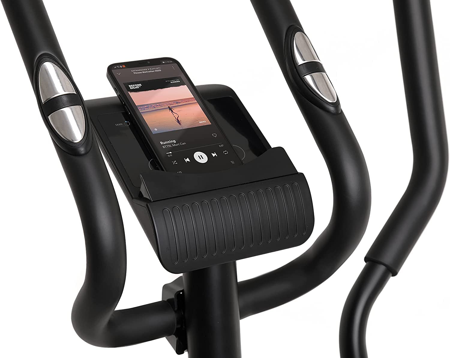 Zipro Elíptica Burn, Resistencia de hasta 120 kg, Ideal para el hogar, Equipo de Entrenamiento Cardiovascular, máquinas de Ejercicio, Entrenador doméstico, 8 Niveles de Resistencia