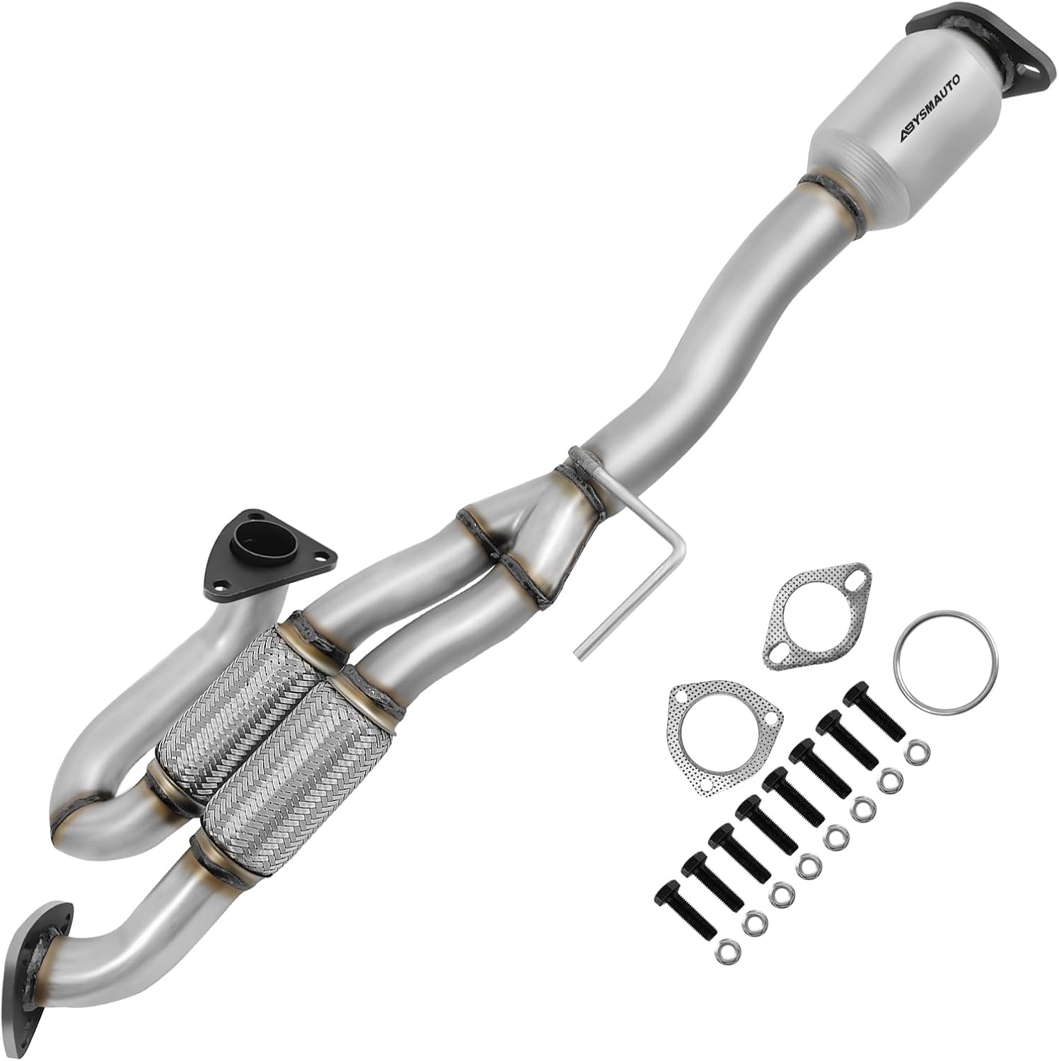 Rear Catalytic Converter Compatible with Nissan Maxima 2009 2010 2011 2012 2013 2014 3.5L V6 Catalytic Convertor Direct-fit 54875 (EPA Compliant)