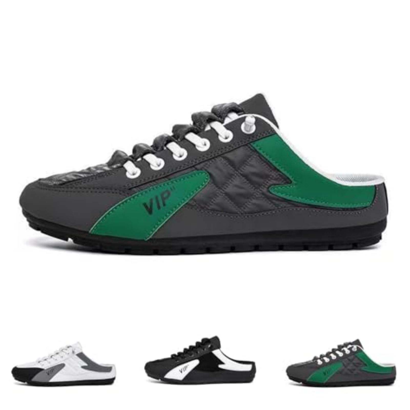 Men's Slip On Mule Sneakers Backless Breathable Mesh Walking Shoes Lightweight Casual Anti Slip Shoes for Driving Travel Daily Wear — view 5