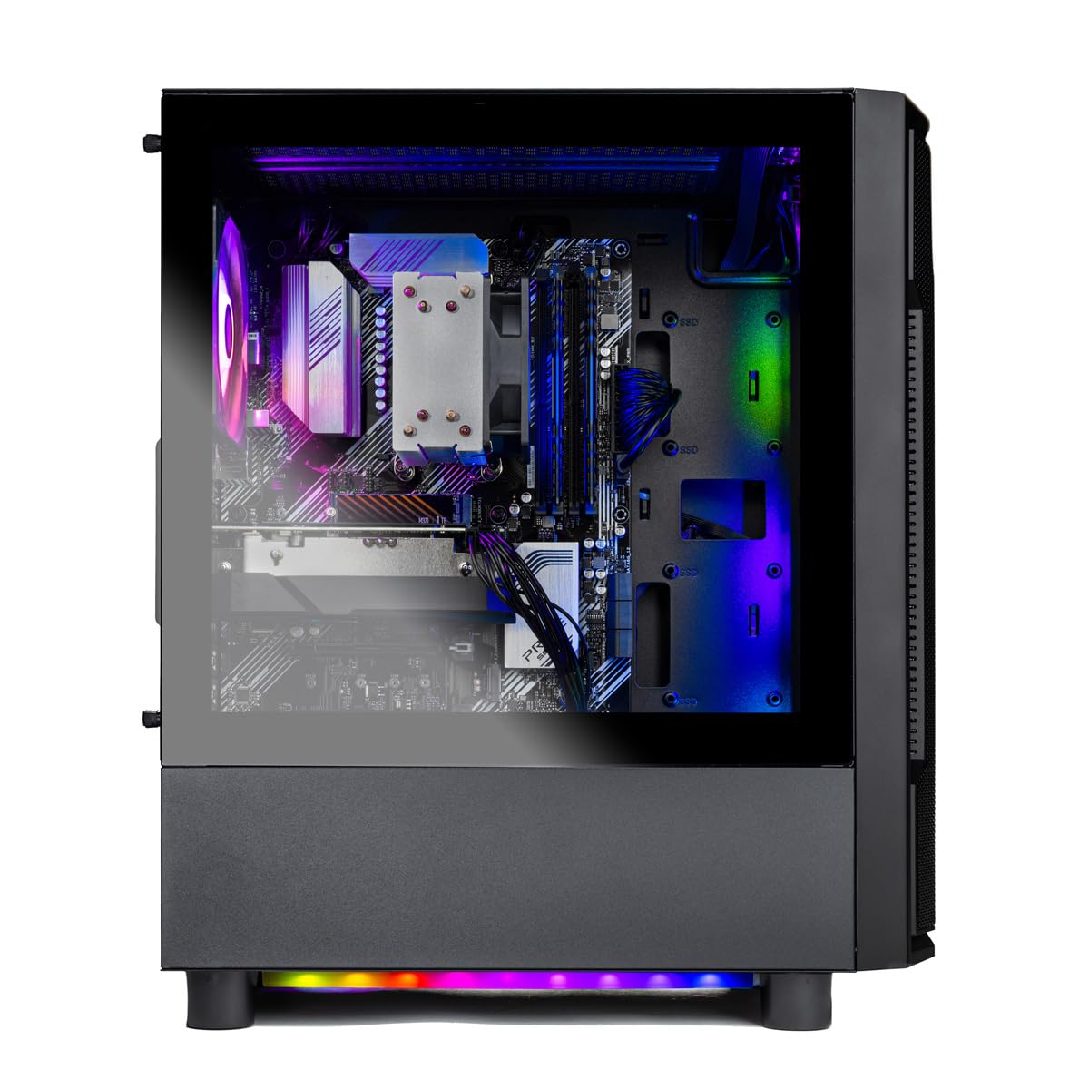 Amazon.com: Skytech Shadow Gaming PC Desktop, Ryzen 7 7700