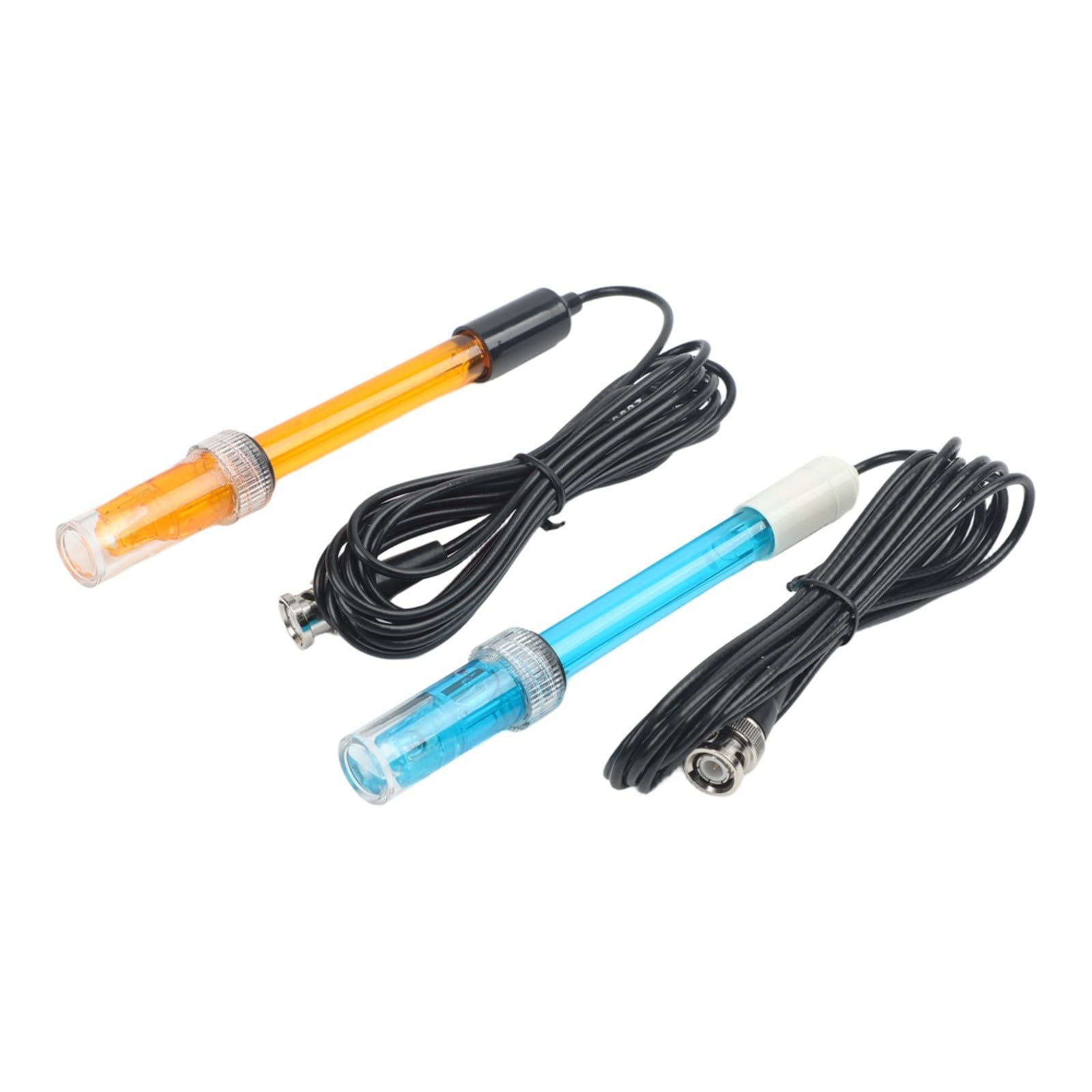Sonda ORP de 300 cm para medidor de conector BNC de repuesto, 0-14 pH para electrodo de rango con ATC peces de acuario para prueba de agua de laboratorio de tanques