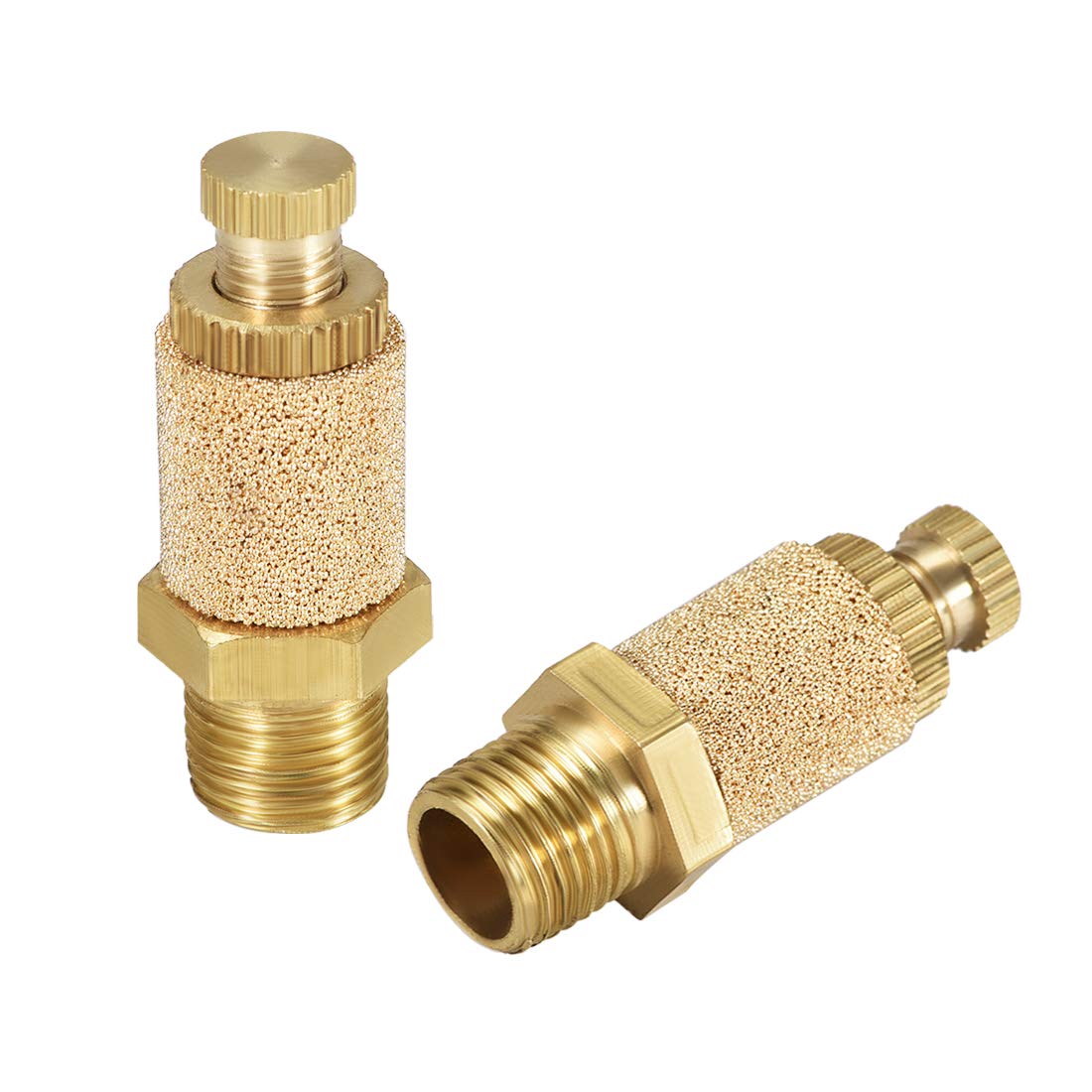Amazon.com: uxcell Sintered Bronze Exhaust Muffler Top Adjustable