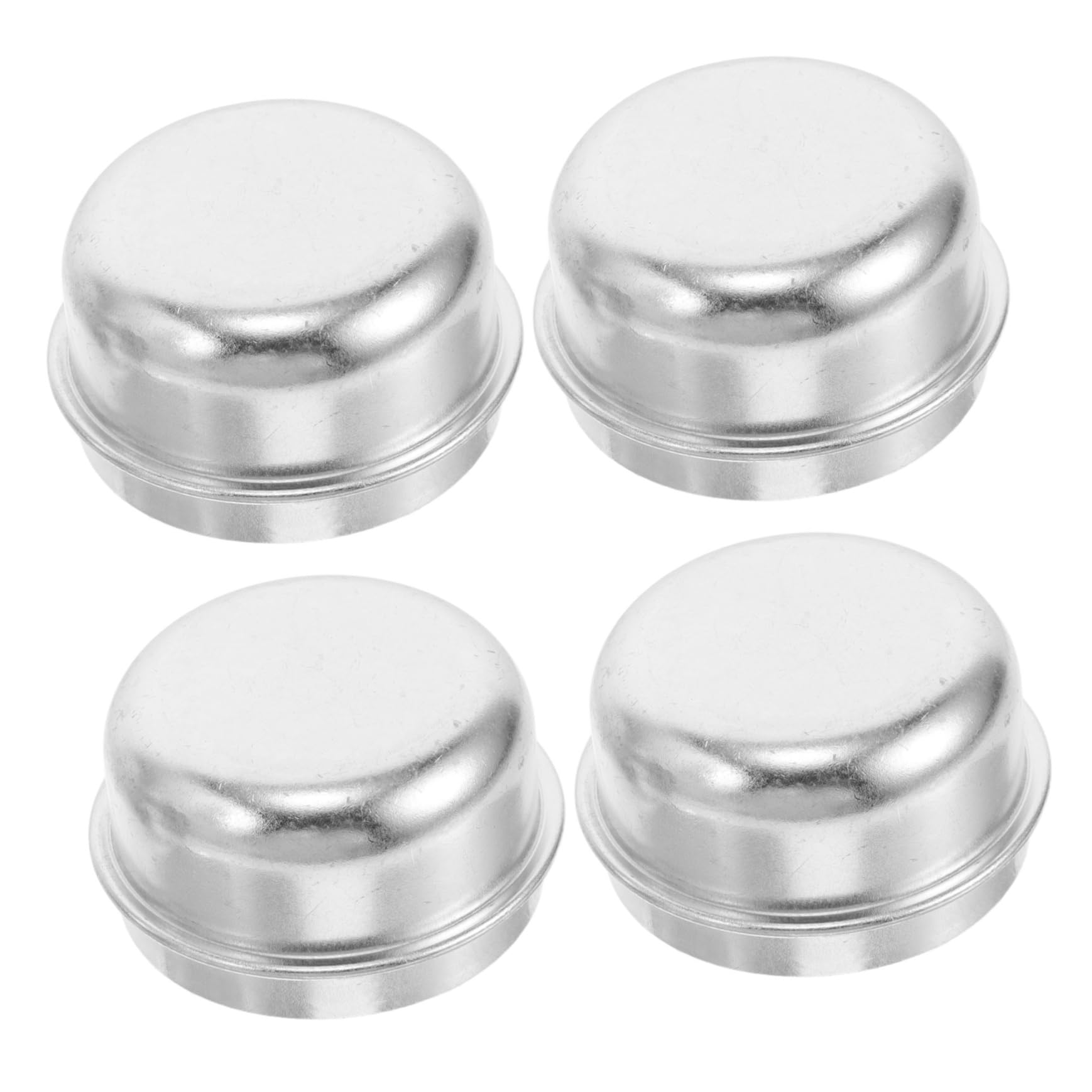 STOBAZA 4Pcs Trailer Wheel Bearing Dust Caps for Rvs Boats Towed Vehicles Easy Installation Dirt Protection Durable Hub Attachment for Trailer Axle