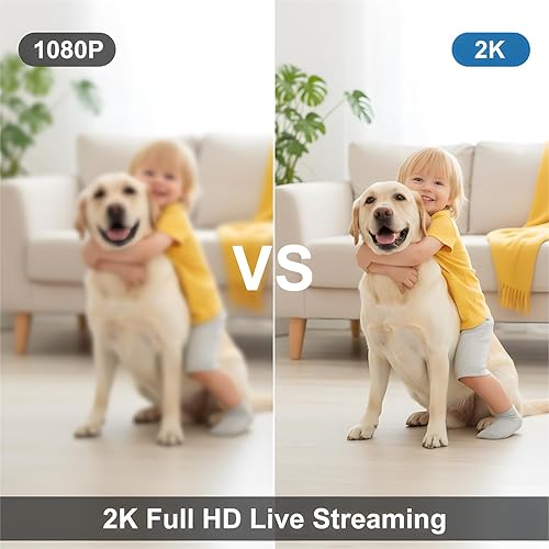 Miniatura 3 de ELEFOCUS Mini cámara, cámara de vigilancia inalámbrica WiFi de seguridad con almacenamiento en la nube y TF, visión nocturna, detección de
