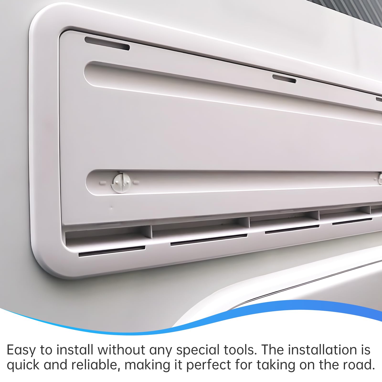 Ventclip para rejilla de ventilación Dometic Frigorífico - Clips de repuesto para rejillas de ventilación para autocaravanas, 4 unidades de clip para cubierta de invierno para frigorífico Dometic - 4