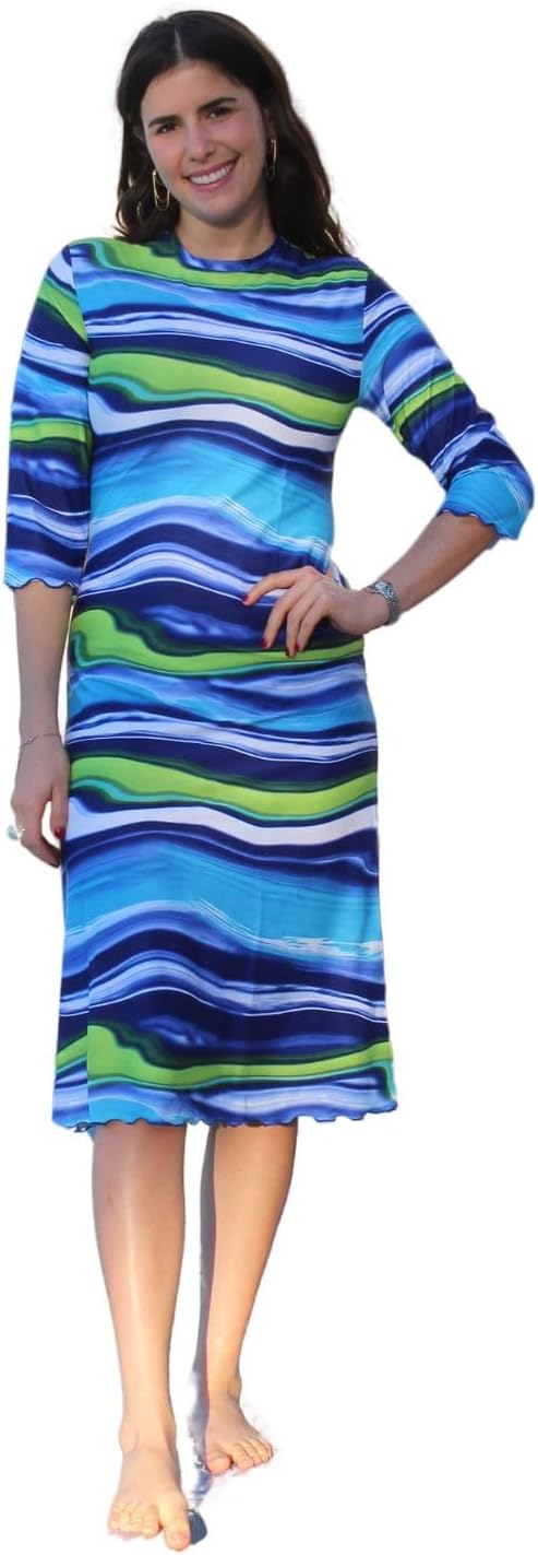 Aqua Modesta A-line Swim Dress Style 2600A-1