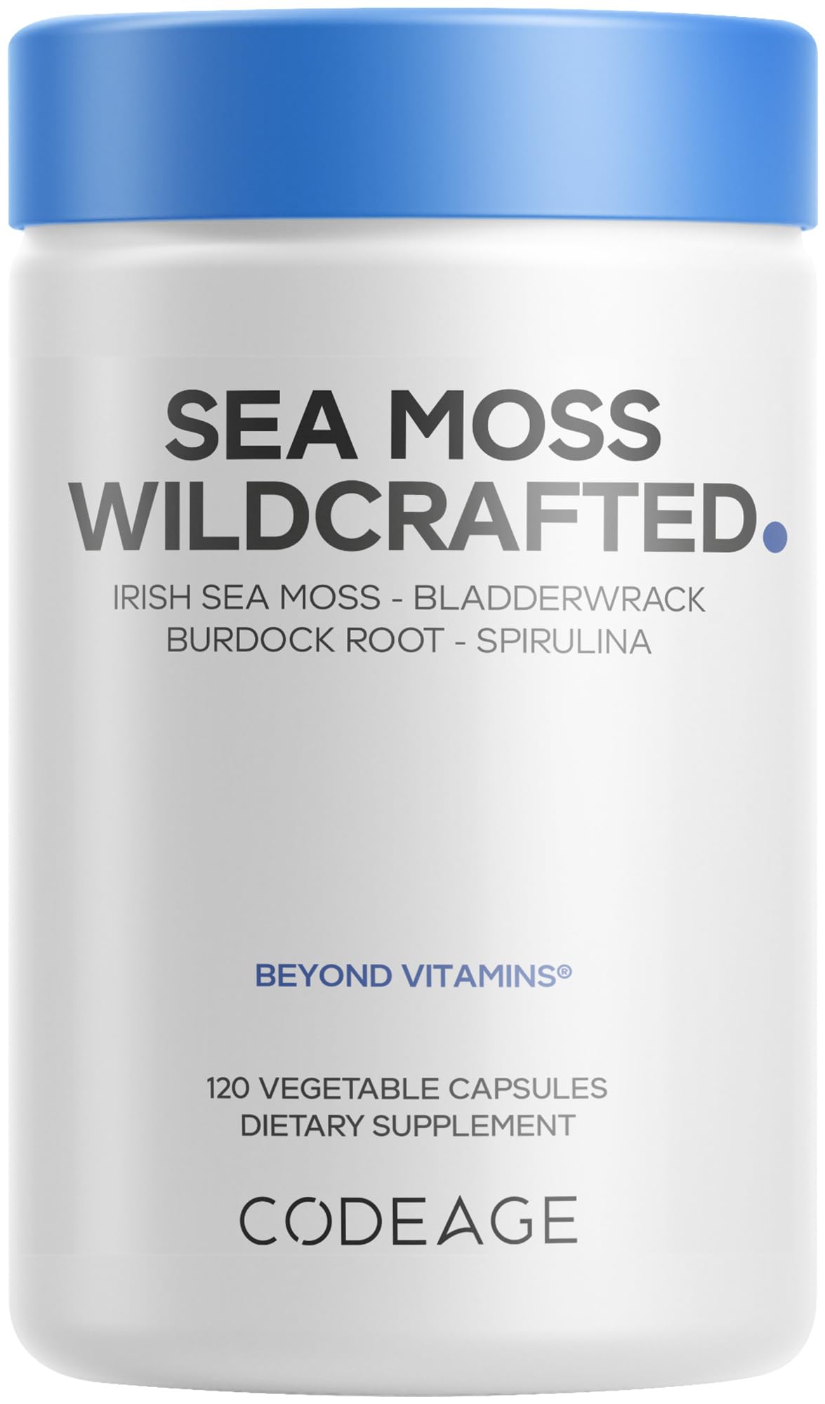 Codeage Sea Moss and Burdock Root Capsules
