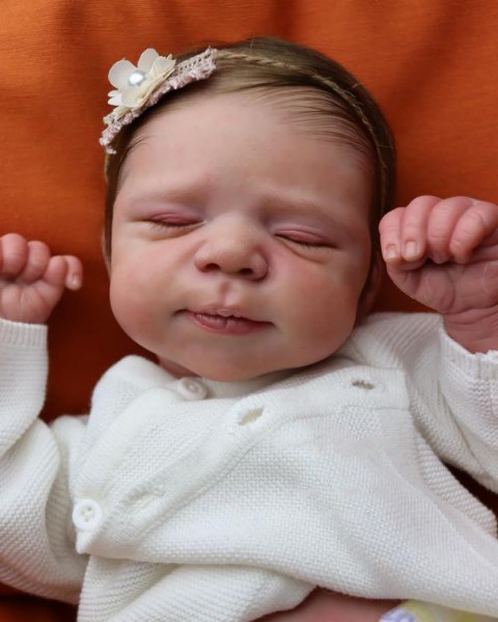 Anano Bambole Reborn Neonato Femmina In Silicone Morbido 58CM Bambole Che Sembrano Vere Toddler Baby Realistico Reborn Femmine Occhi Aperti Bambole Reborn Dolls