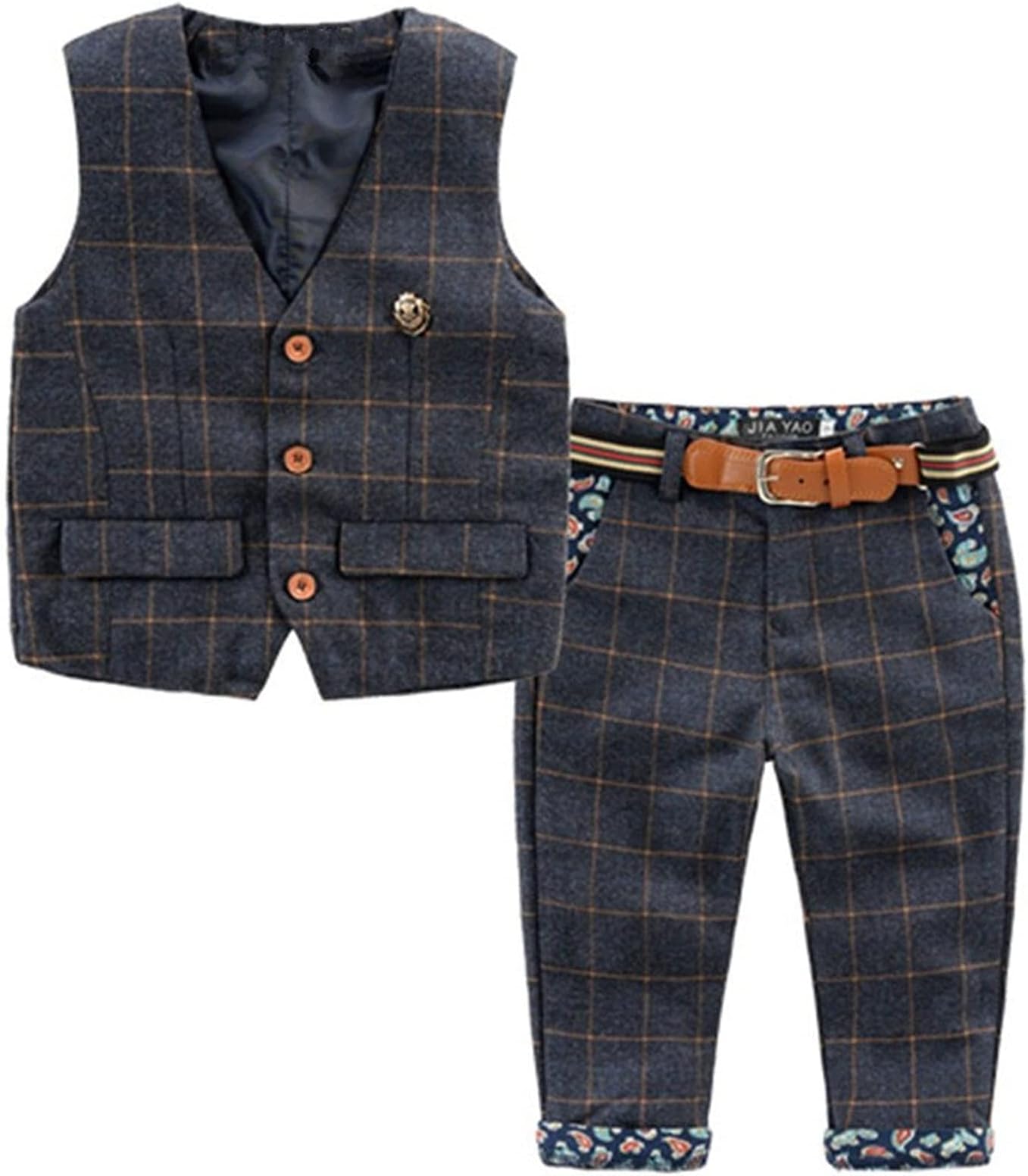 Baby Vintage Style and Wedding Tuxedo Waistcoat Outfit Suit