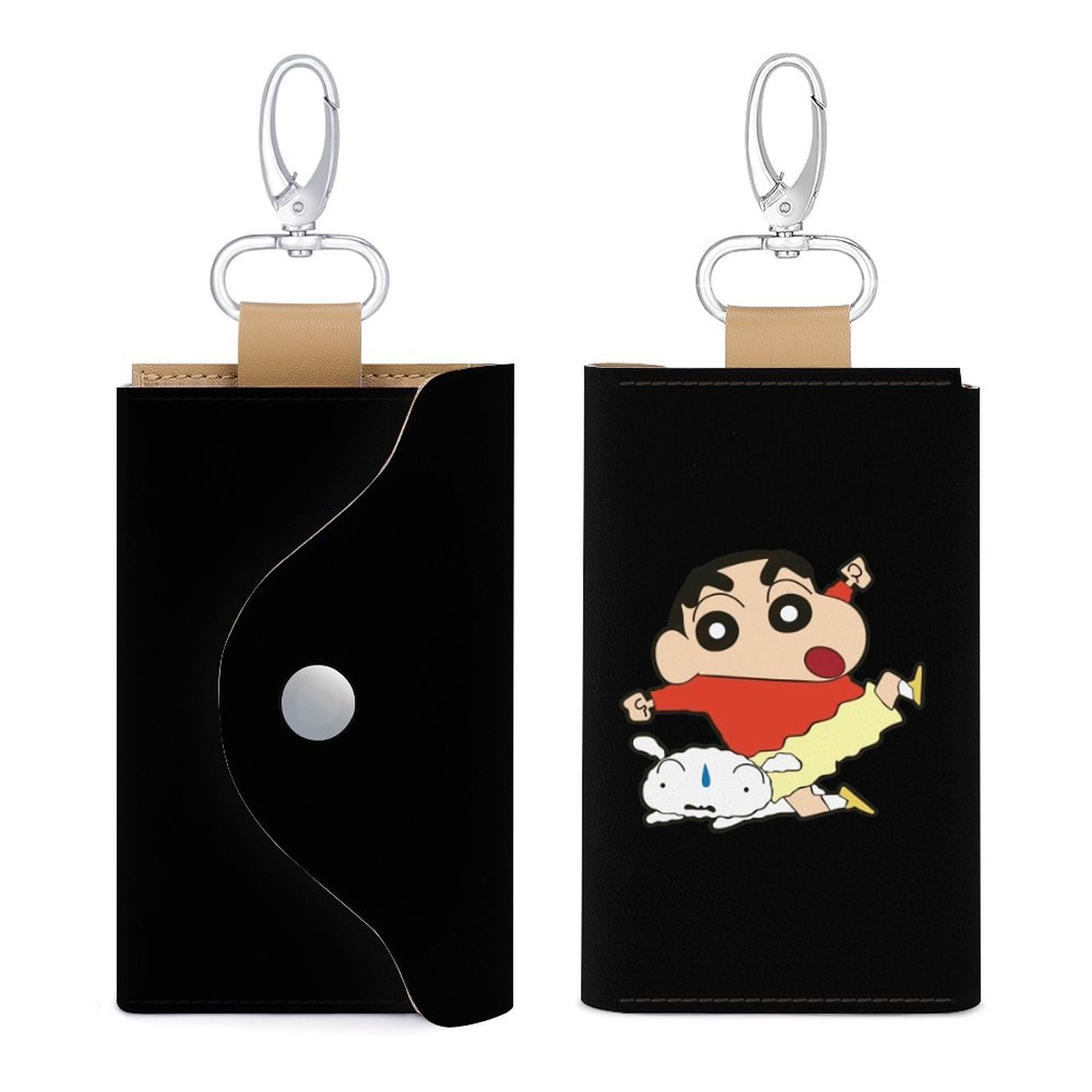 Amazon.co.jp: キーケース クレヨンしんちゃん シロ Key Case カード