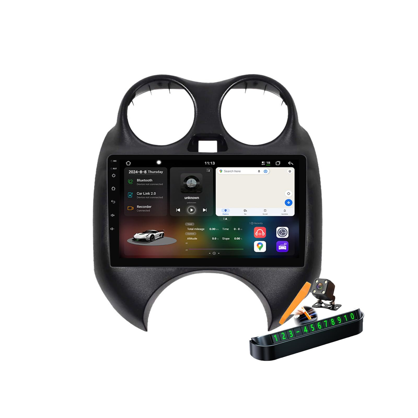 Autoradio Android 14 pour remplacer votre ancien lecteur et réparer la navigation Micra