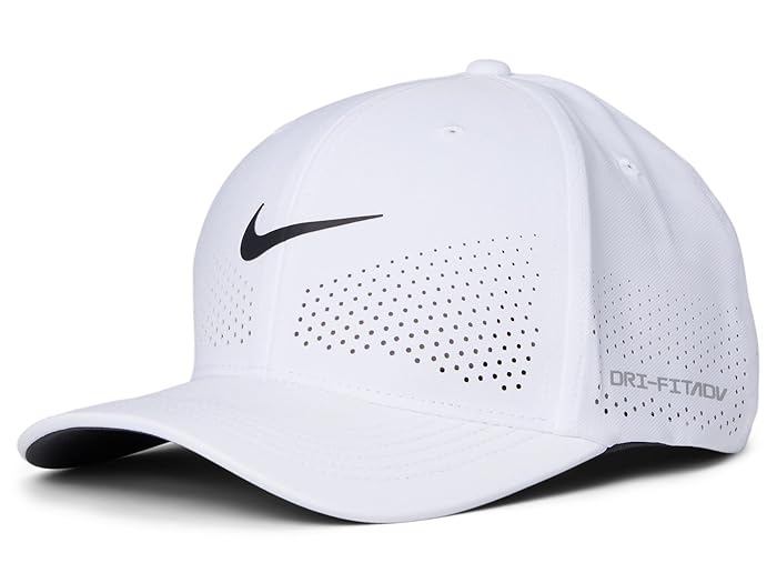 Nike Dri-Fit ADV Rise Structured Swooshflex Cap | Zappos.com