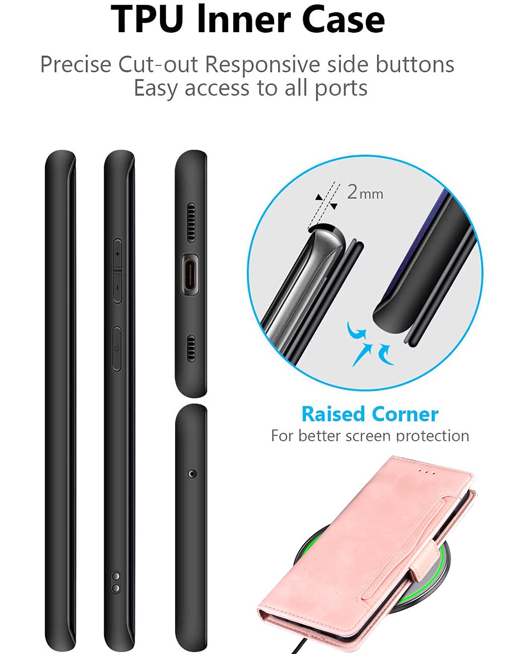 BaiBaiDY Cover per UMIDIGI Power 7 Custodia, Slot Cart,Custodia