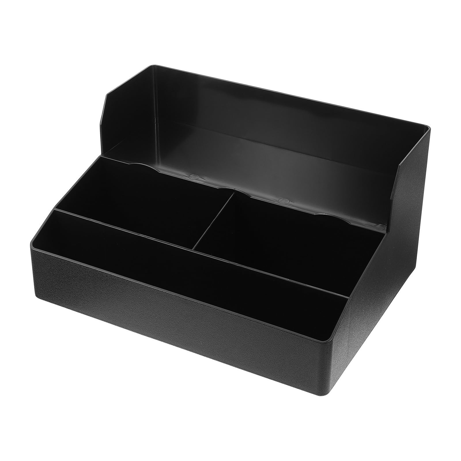 Caja Organizadora Multifunción Negro para Pp, Vasos de Papel Condimentos