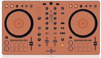 Protective Cover Skin for Pioneer DDJ-FLX4 Film Sticker Brown