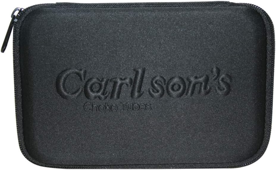 CARLSON’S Protective Choke Case [ Fit 5 Choke Tubes ] EVA Molded Foam Exterior | Scratch-Resistant | Lightweight - Black