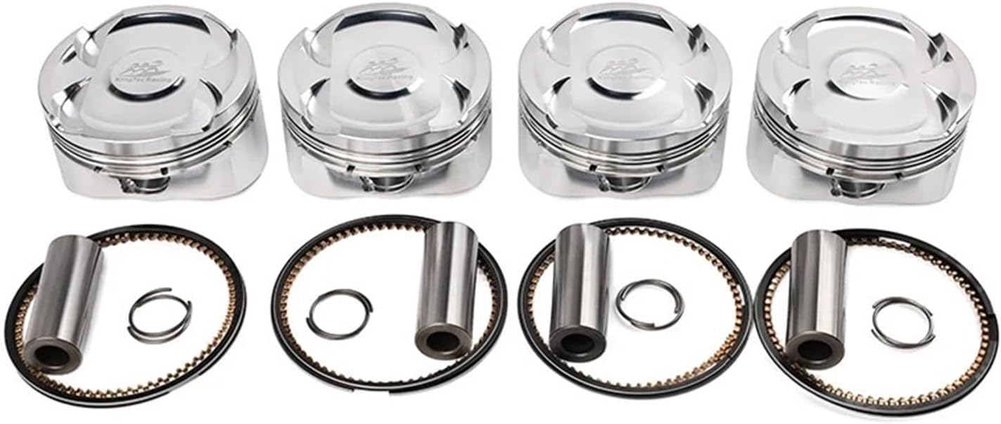 Racing 4032 Forged Pistons Compatible For Subaru EJ engine EJ20 with Rings Pins