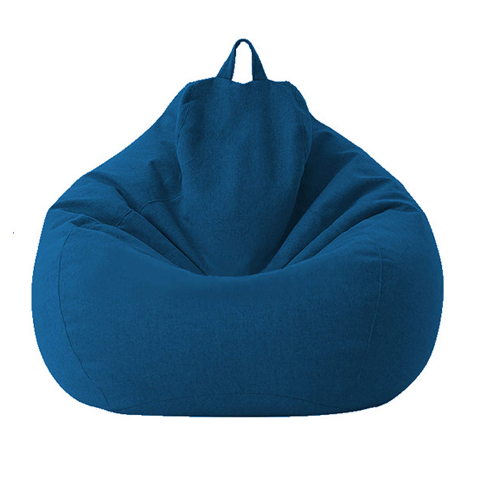 Bolsas de frijol para almacenar juguetes solución al desorden funda azul lino