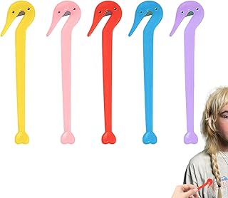 Herramienta para quitar lazos para el cabello, cortador de lazos para el cabello elástico -Cortador de cuerda de goma de 5 piezas | Herramienta para quitar cuerdas de goma, herramienta para cortar co