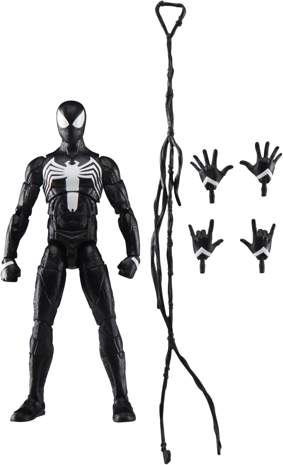 Hasbro (Hasbro) MARVEL Marvel Legends Series Gamerverse Peter Parker Black Suit, Spider-Man 2 Video Game Recreated Collection 6" Action Figure G0834 Authentic