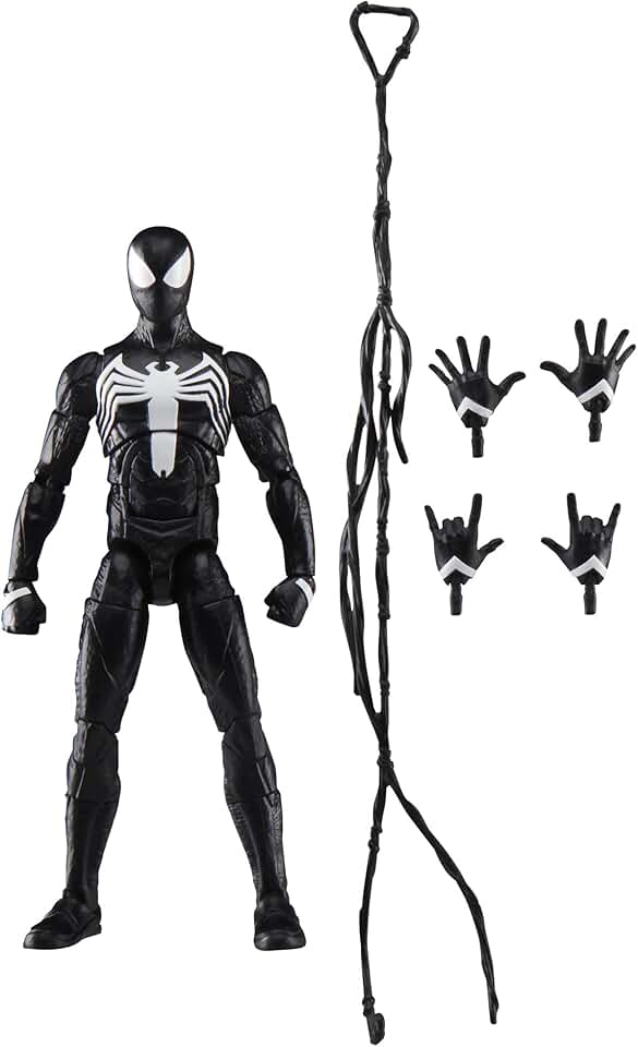 Marvel Legends Series Gamerverse Peter Parker Traje Preto