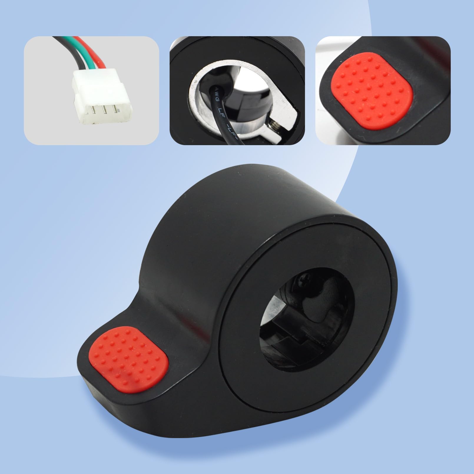 Acelerador Patinete eléctrico para Xiaomi M365, 1S, Essential Pro y Pro2 (3 pines), Acelerador de scooter eléctrico — view 5