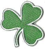 Gadsden and Culpeper Die Cut 2'x2' Irish Clover Tactical Patch - Green