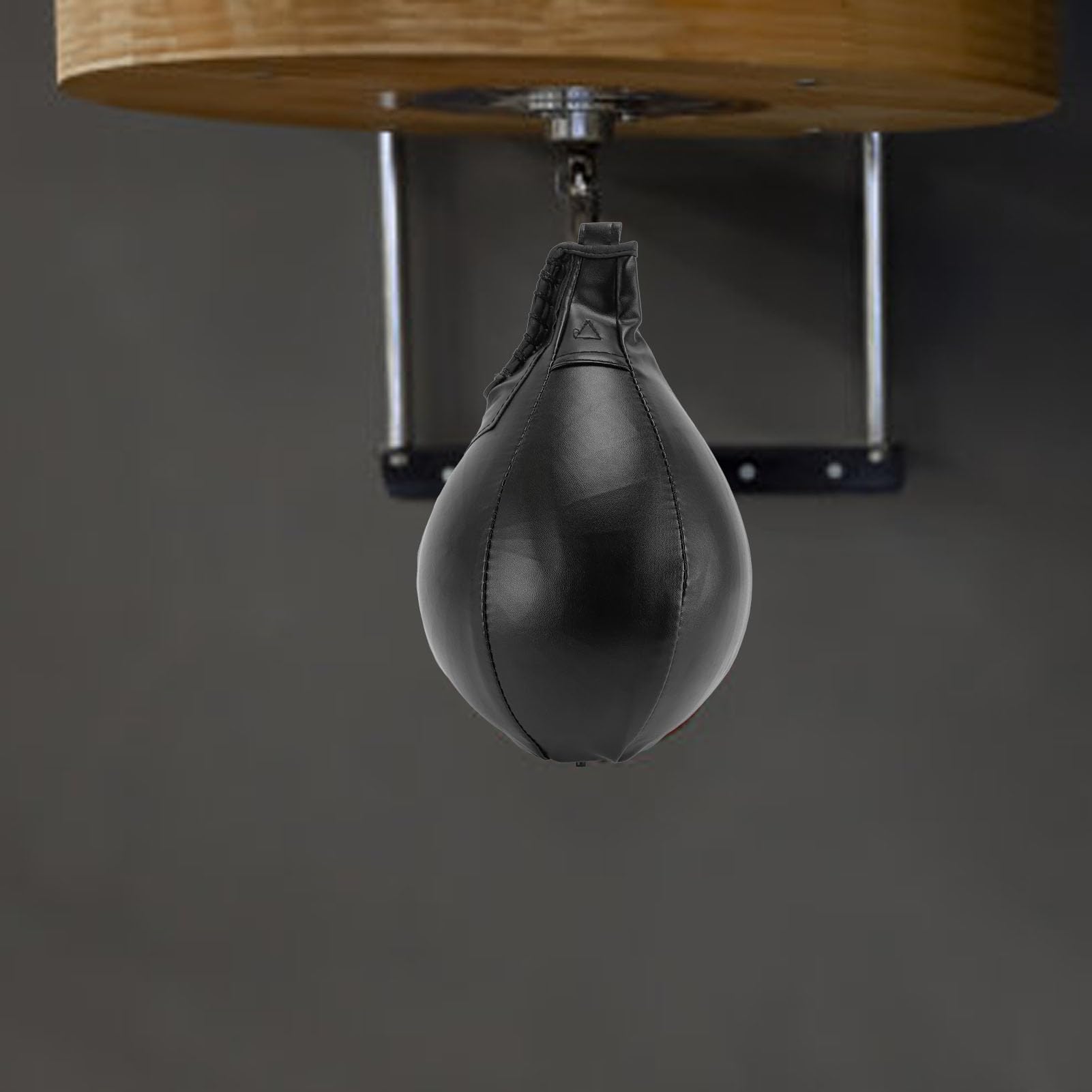 BTSEURY Hanging Punching Ball, Boxing Speed Bag, Improve Reaction Speed Inflatable PU Leather Punching Ball Bag for Home Gym Training Equipment