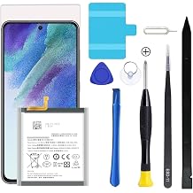 Galaxy S21 FE Battery.Reaplacement Battery for Samsung Galaxy S21 FE SM-G990U with Professional Repair Tool Kits