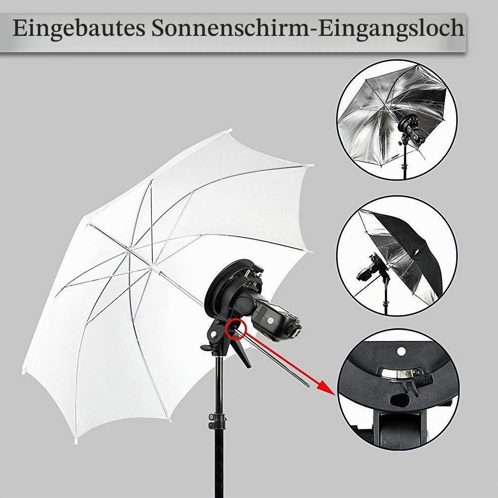 Bowens Godox S-Type Halterung für Softbox, Snoot, Beauty Dish etc. mit Bowens Halterung … (S-Type Bracket)