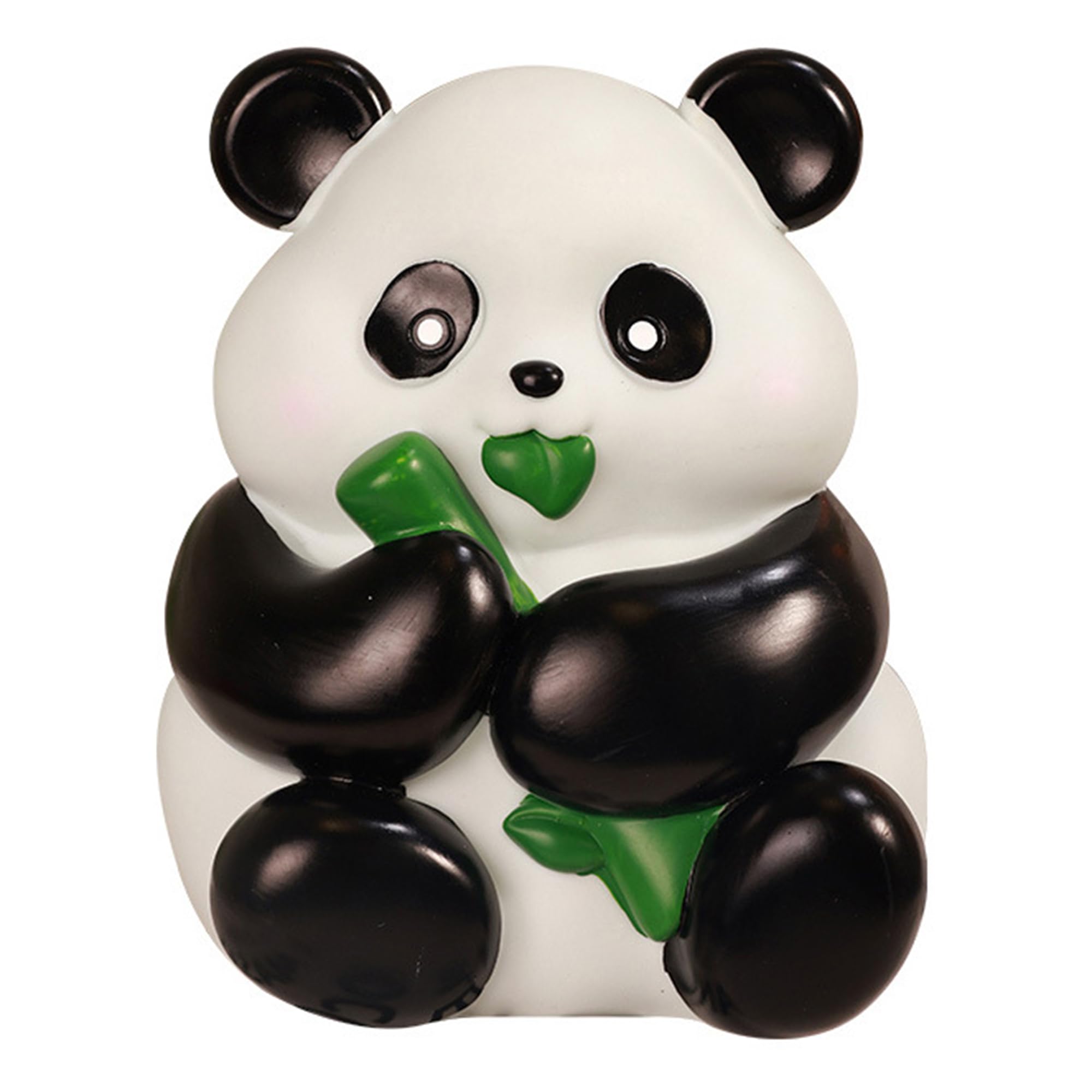 BCIULASL Piggy Bank, Cute Panda Coin Piggy Banks, Unbreakable Plastic Saving Money Bank with Opening, Unique Animal Change Jar Creative Birthday Gifts