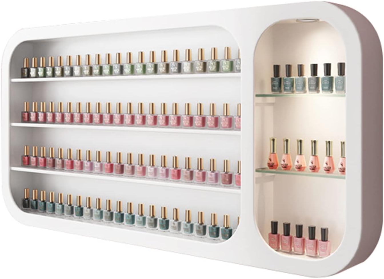 Storage rack. Nail polish essential oil display shelf,nail