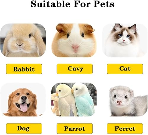 30PCS Disposable Cage Liners,Clear Plastic Rabbit Cage Liner Bag,Suitable for Rabbits, Guinea Pigs, Parrots, Ferrets, Cats, Hamsters, and Chinchillas,Universal Toilet Film for Bunny(1 Count (Pack of 30))