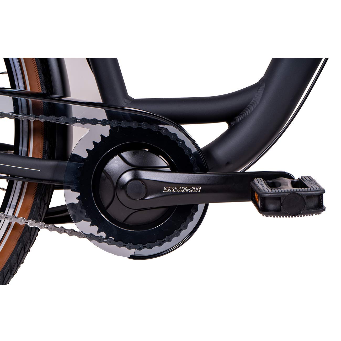 Airtracks Damen City Fahrrad 28 Zoll Citybike LS CI.2820W Shimano Nexus 7 Gang Nabendynamo - Schwarz Matt Rahmenhöhen 45cm 50cm - Modell 2026