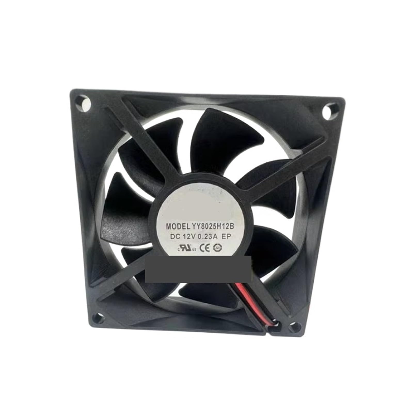 Ventilateur YY8025H12B pour aérer un meuble de bureau 12V 8cm