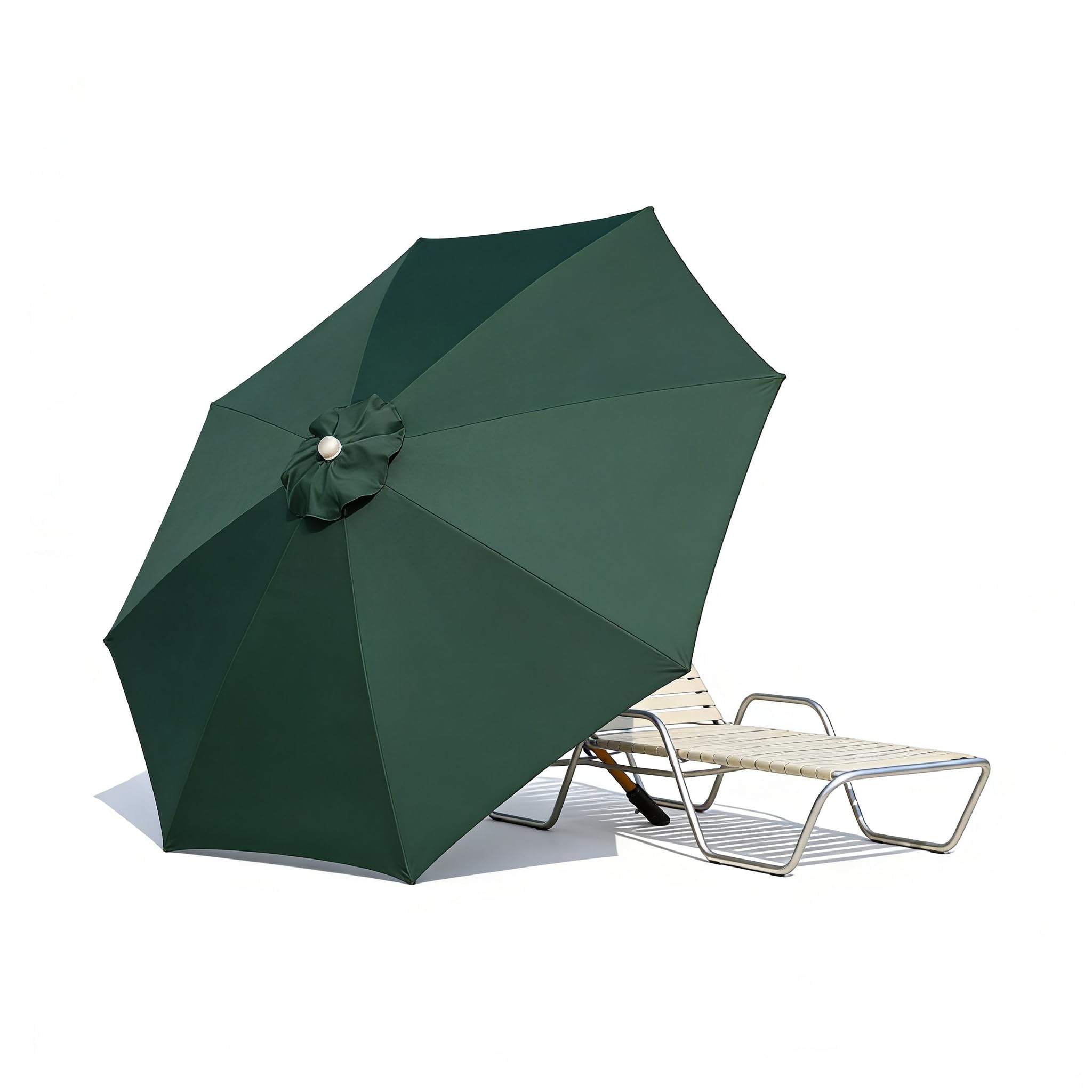 Auvent De Rechange De Parapluie Housse De Rechange 6/8 Baleines 3.0m, Toile De Remplacement pour Parasol De Terrasse, pour Parasol D'extérieur(Épaisseur:Gris,Size:3.0m-6 Baleines)